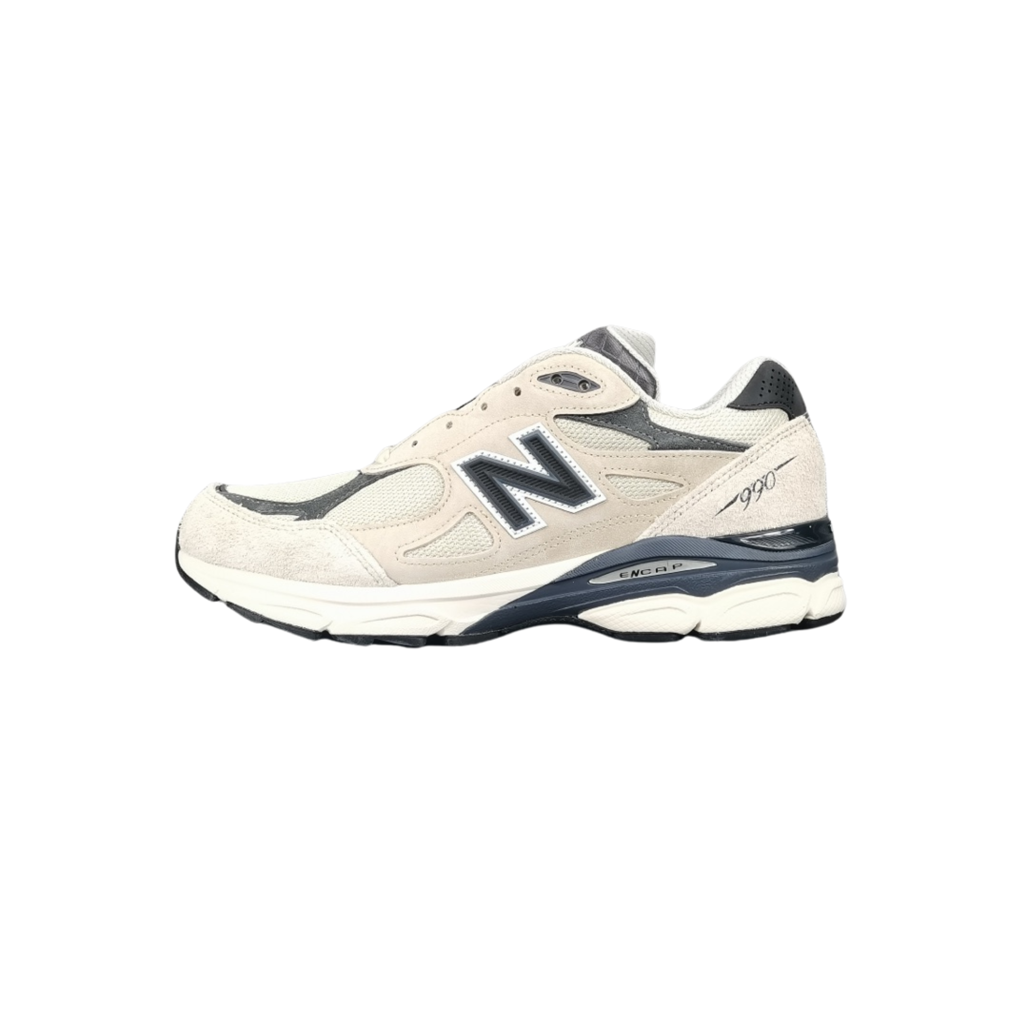 New Balance 990 V3 Teddy Made Grey Dark Blue