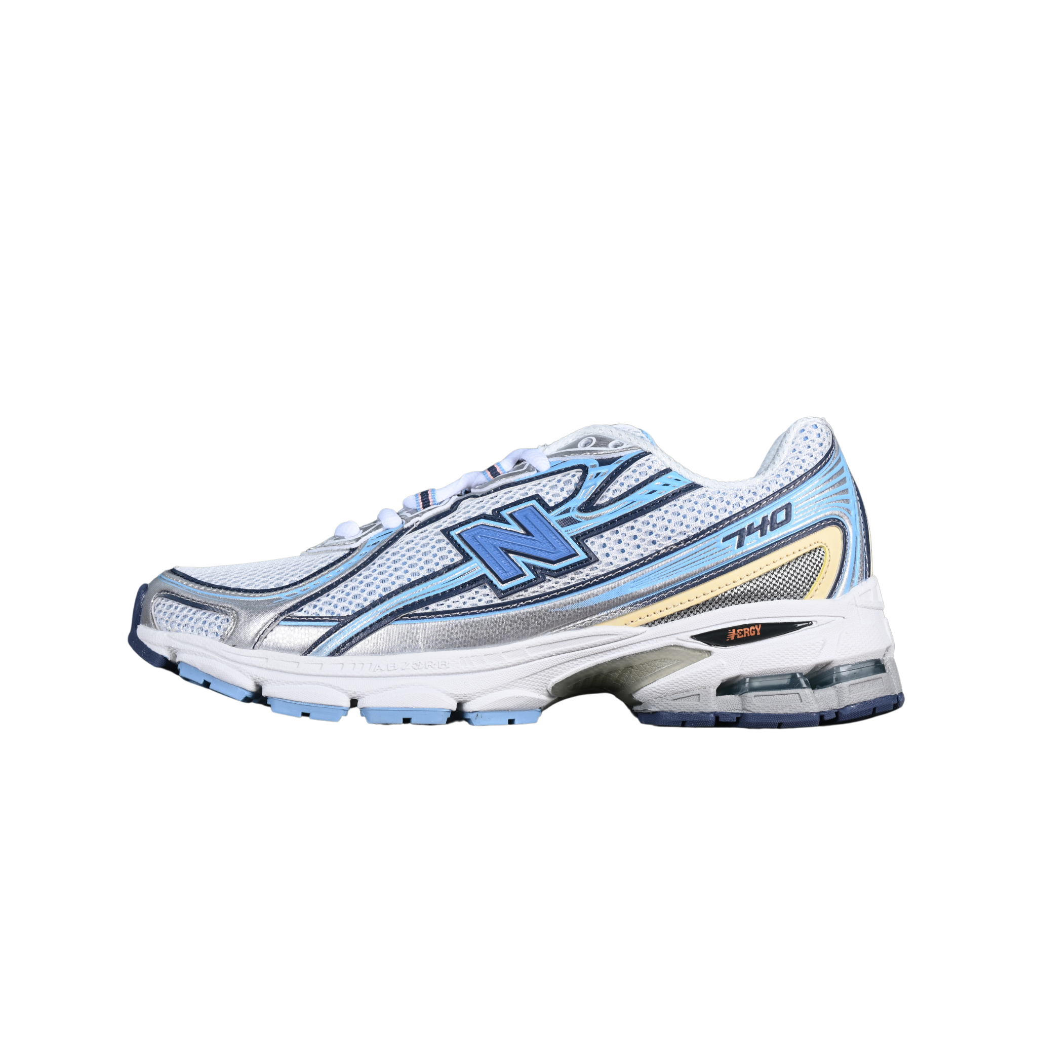 New Balance 740 White Light Blue