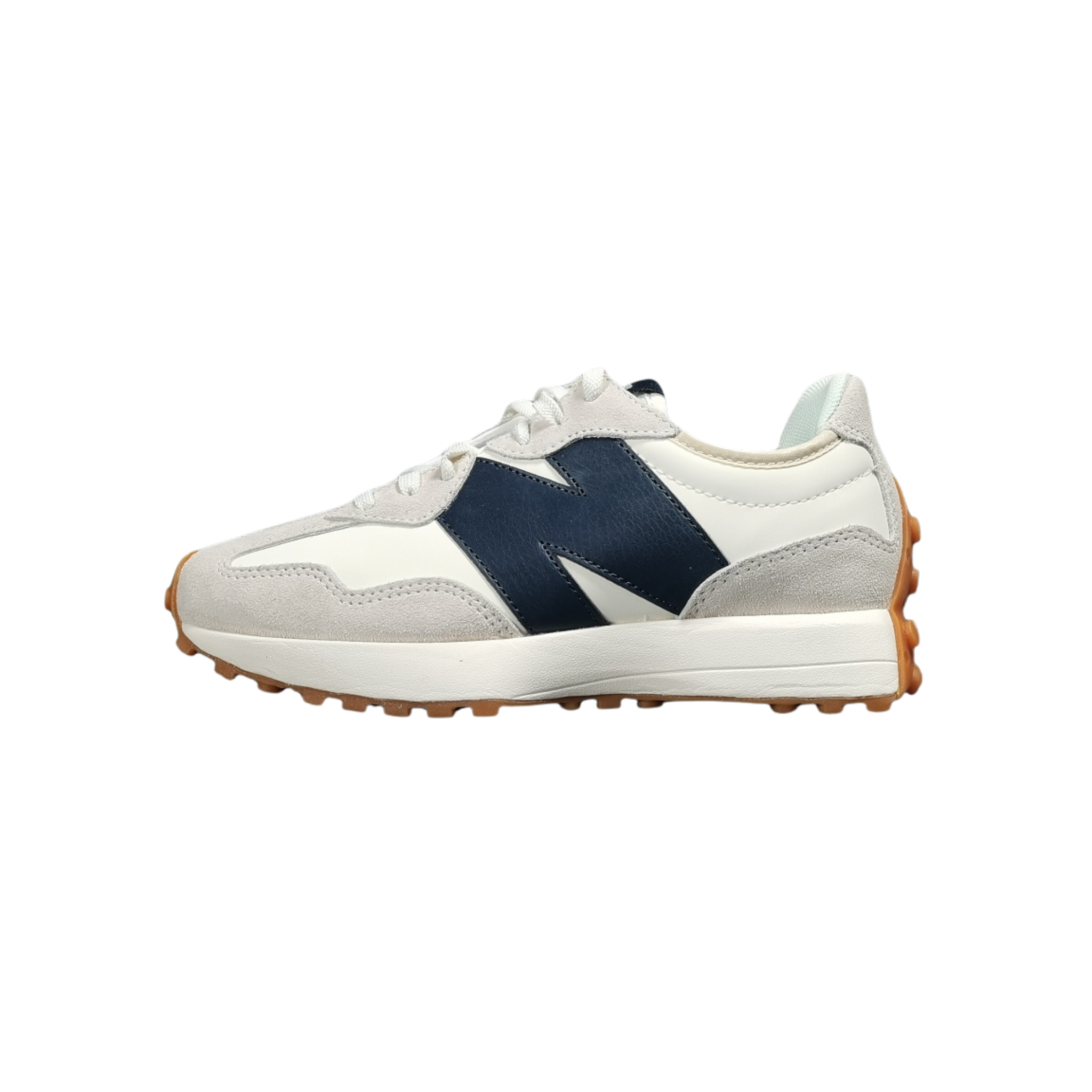 New Balance 327 White Dark Blue