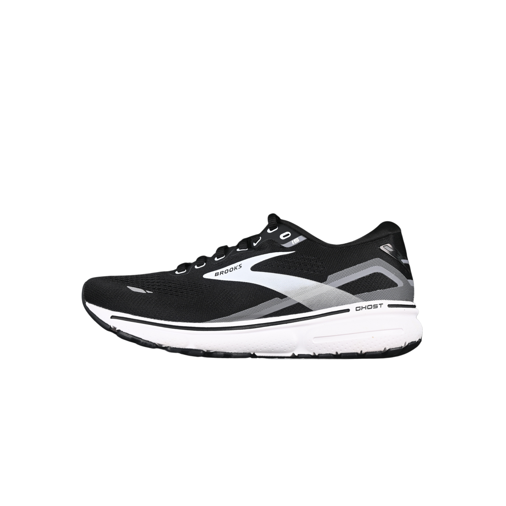 Brooks Ghost 15 Black White