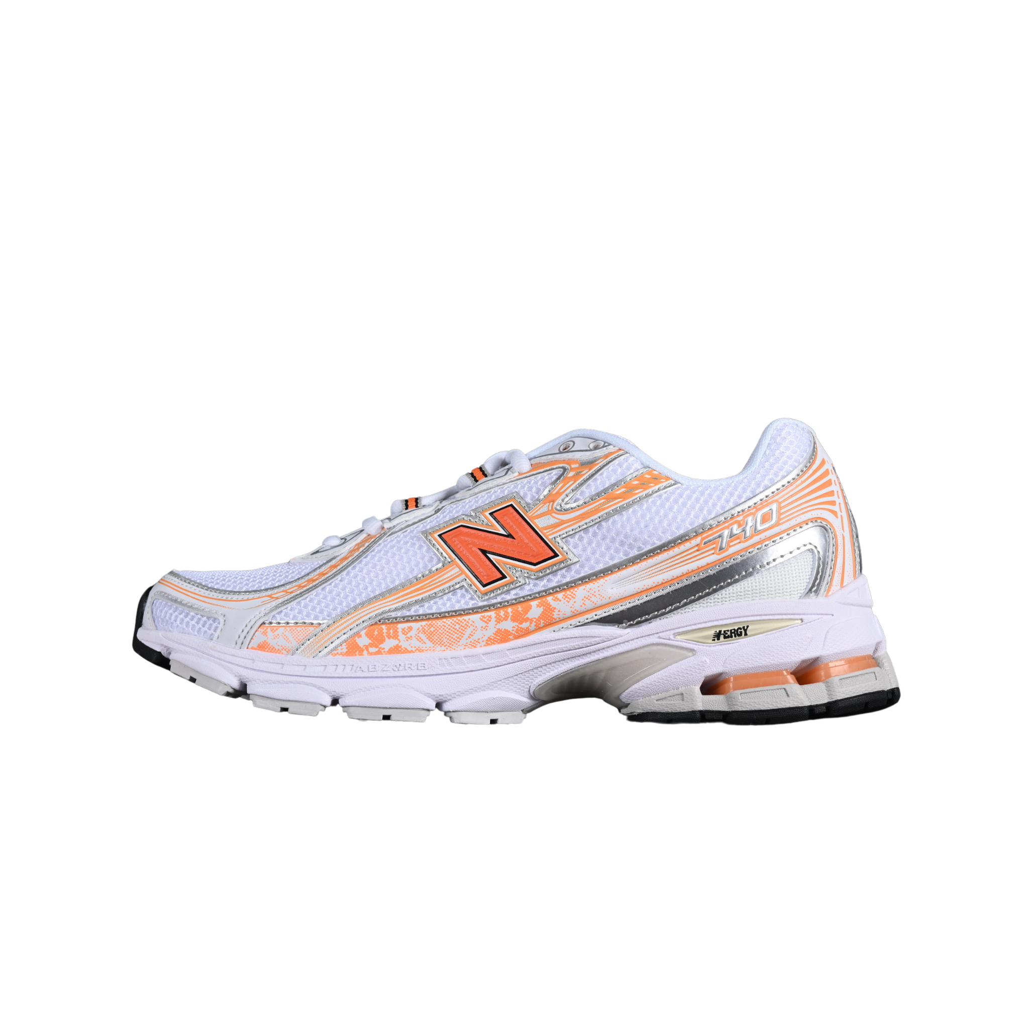 New Balance 740 White Orange