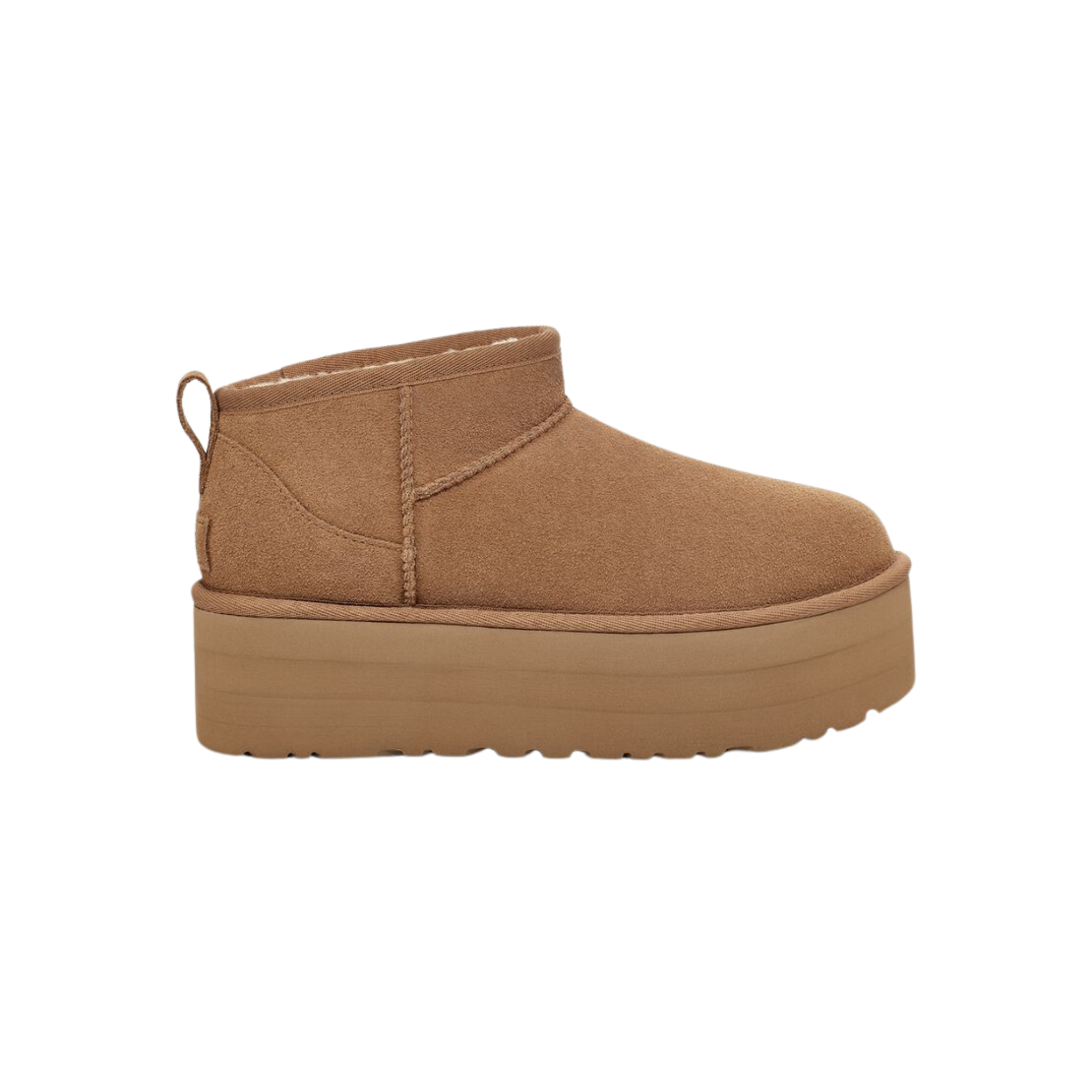 UGG Womens Classic Mini Platform Boots Chestnut
