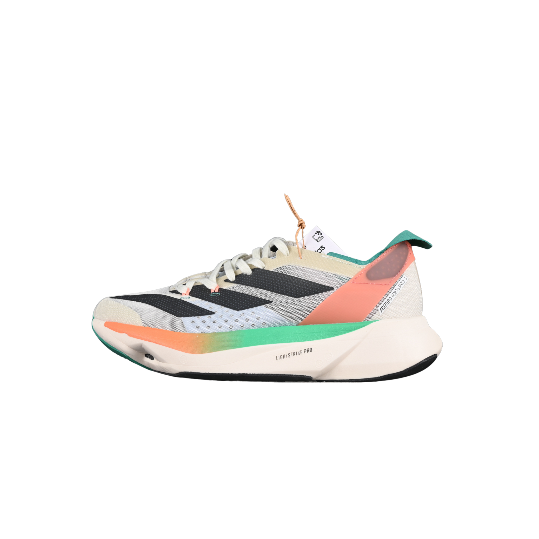 Adidas Adizero Adios Pro 3 White Orange Green