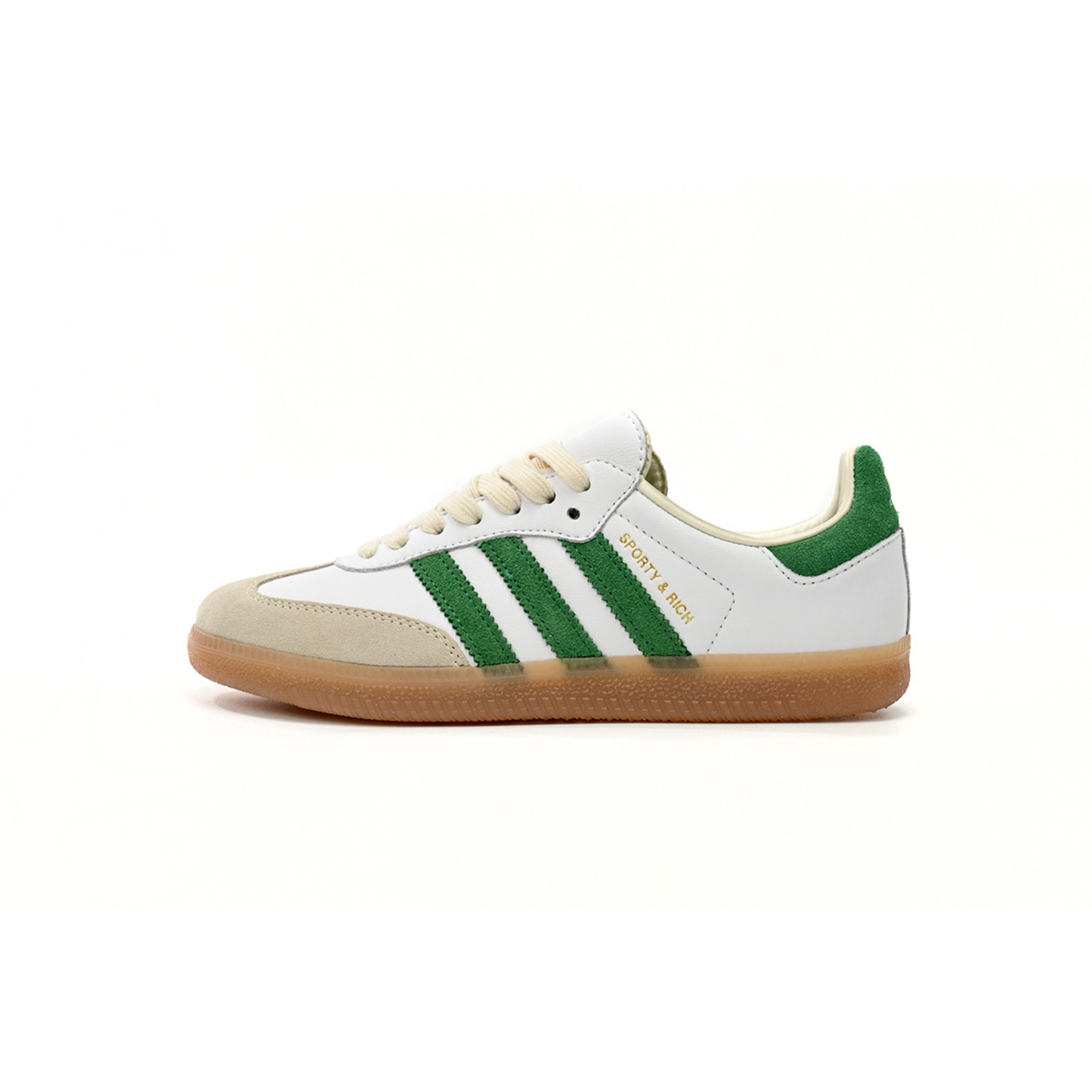 Adidas Originals Samba Vegan OG x Sporty & Rich White Green