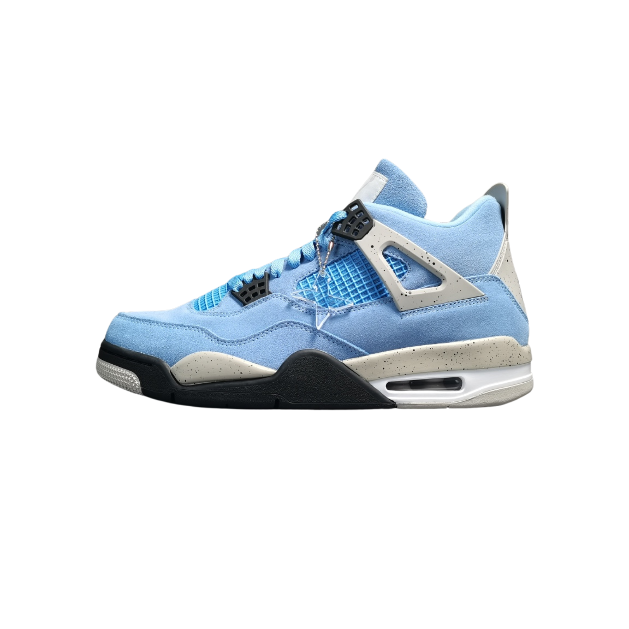Nike Air Jordan 4 Retro University Blue-Gris