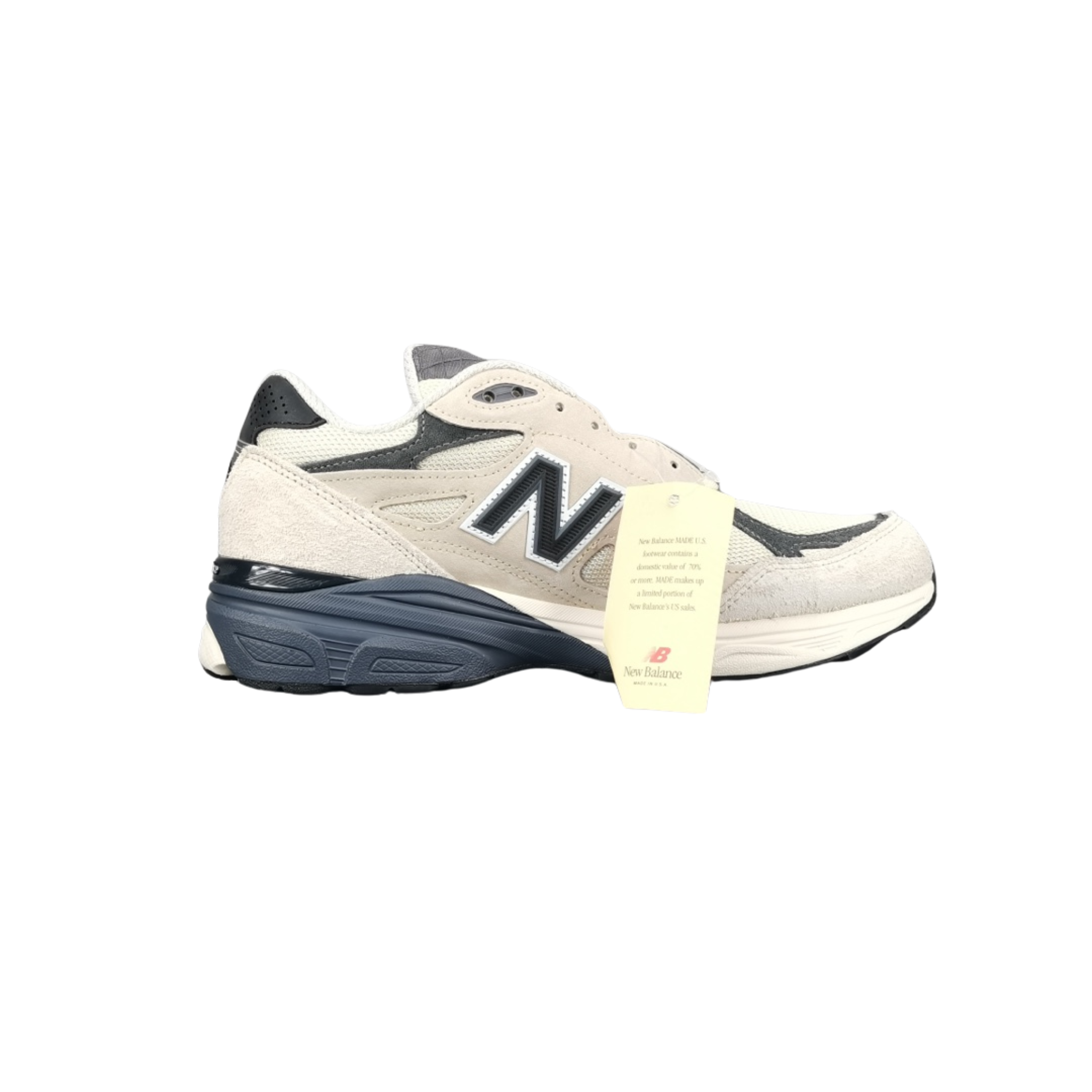 New Balance 990 V3 Teddy Made Grey Dark Blue