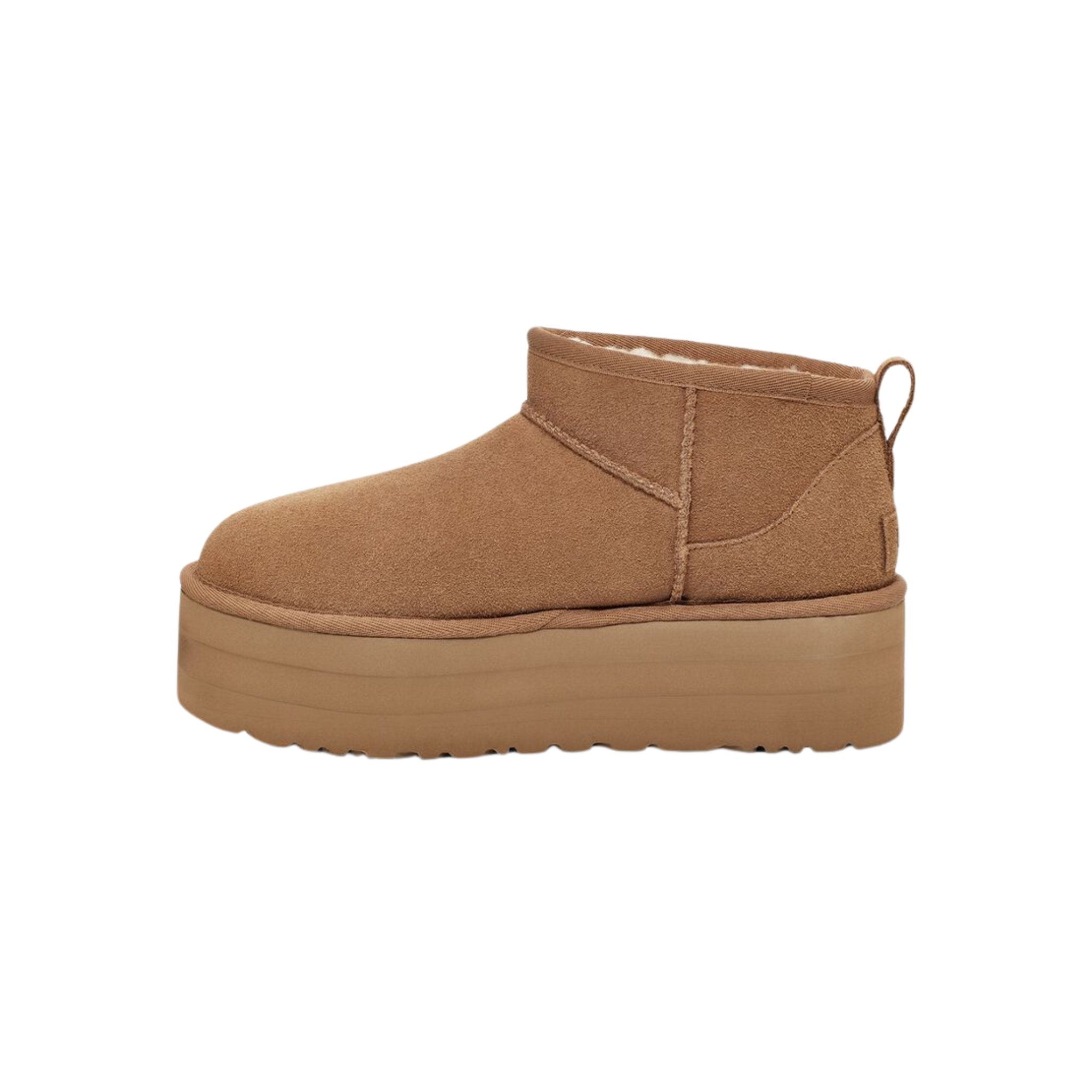 UGG Womens Classic Mini Platform Boots Chestnut