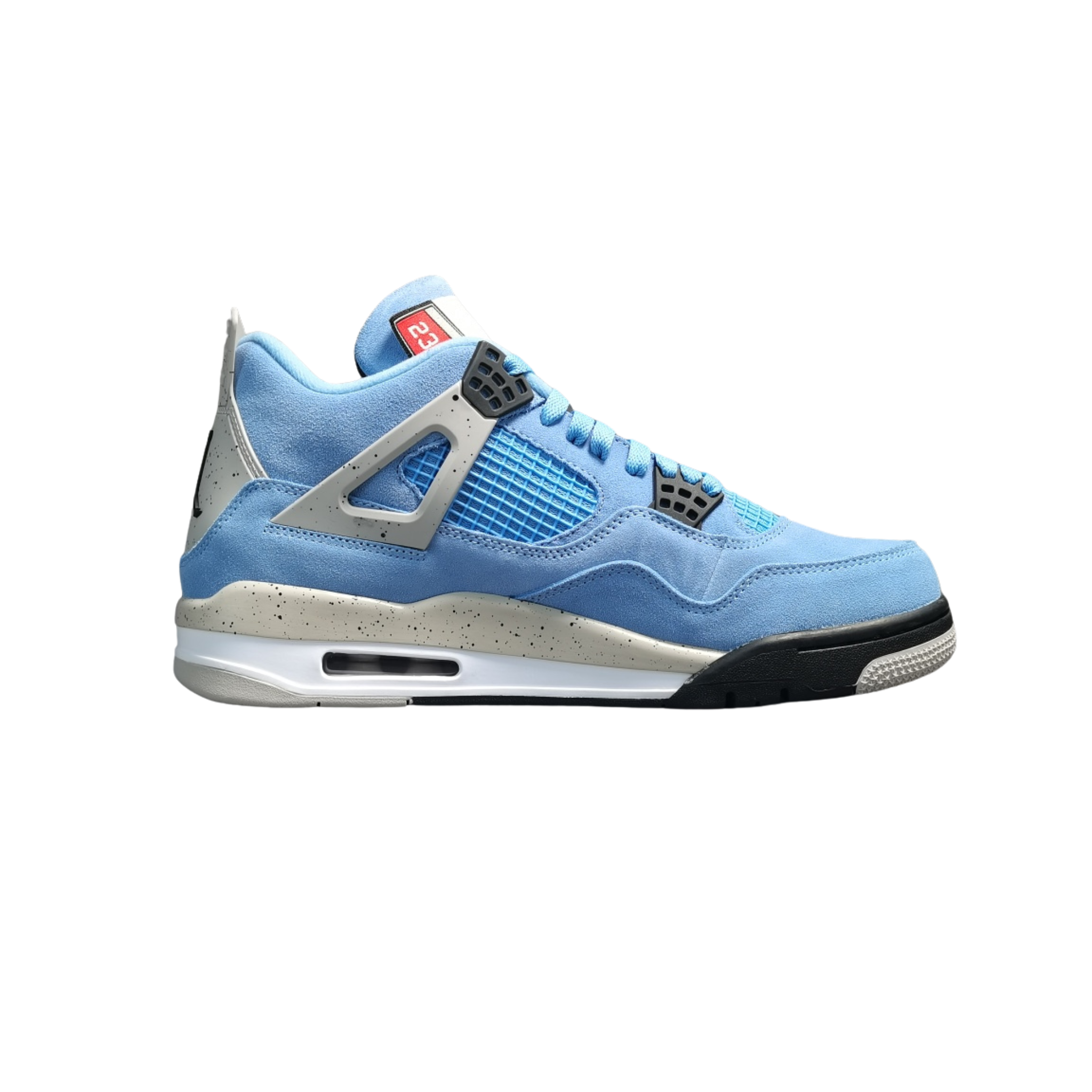 Nike Air Jordan 4 Retro University Blue-Gris