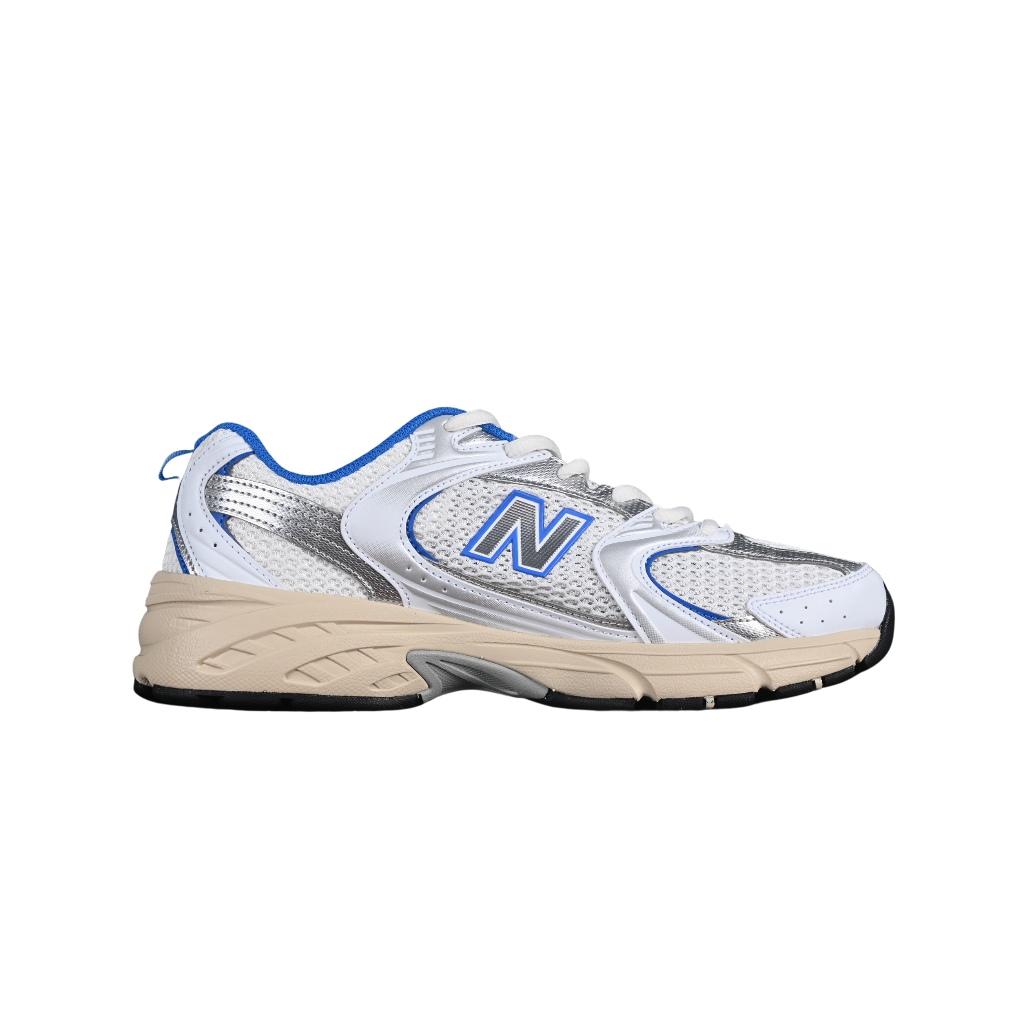 New Balance 530 White Blue Bege sole