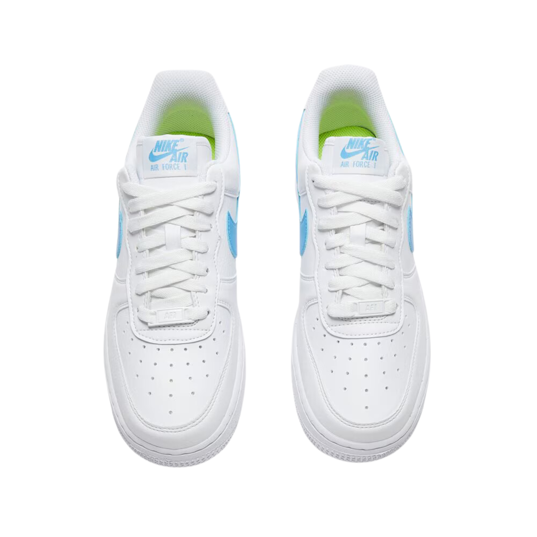 Nike Air Force 1 White Light Blue