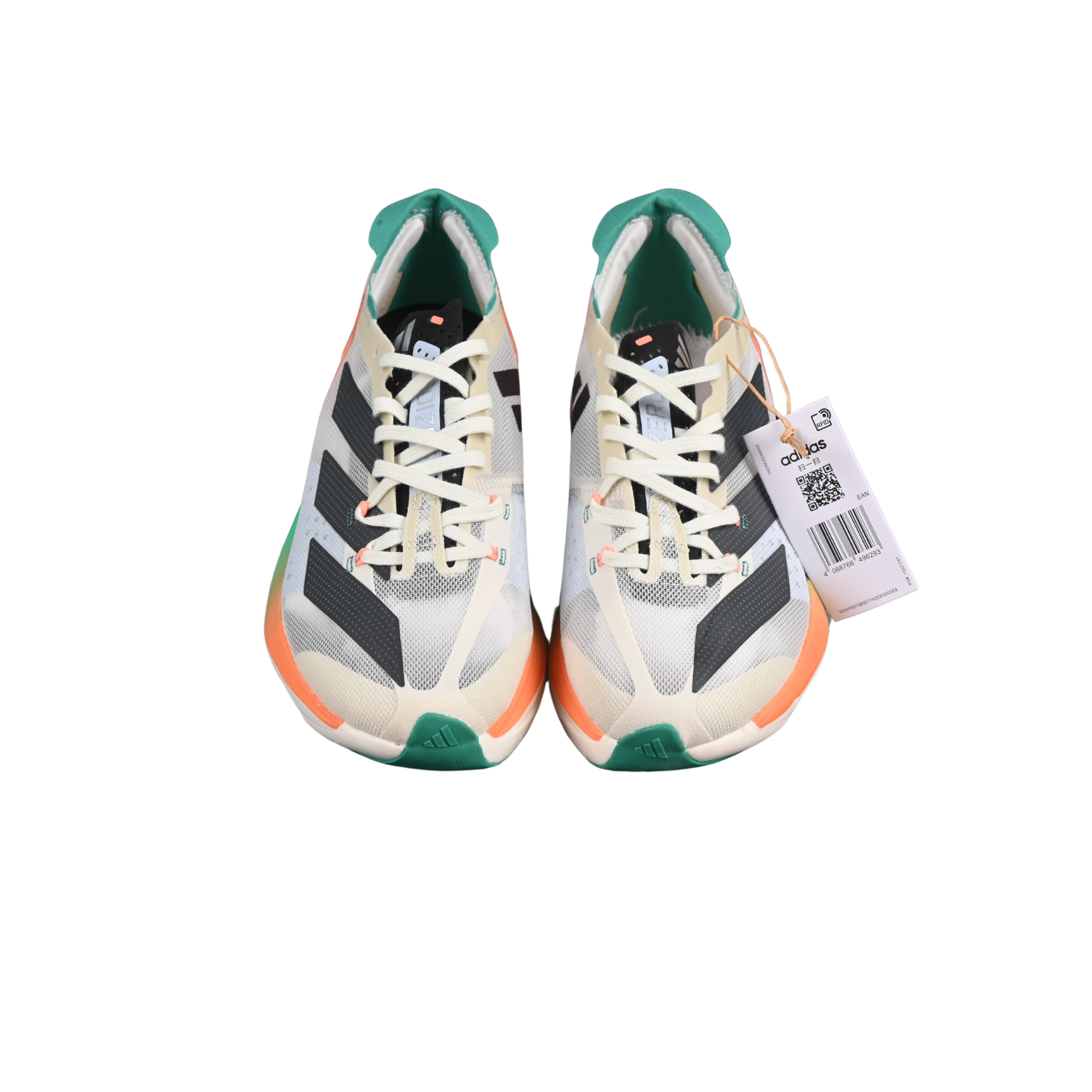 Adidas Adizero Adios Pro 3 White Orange Green