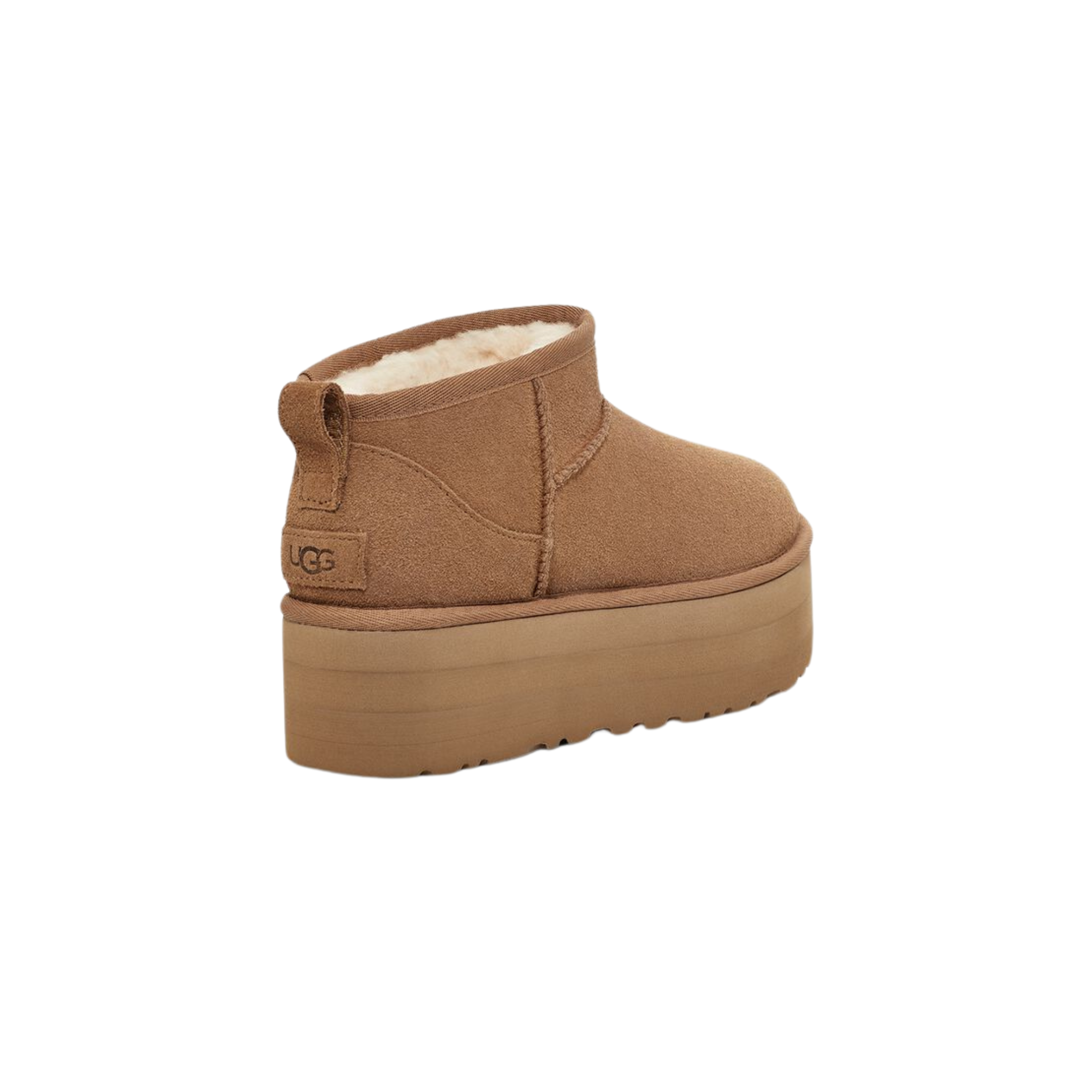 UGG Womens Classic Mini Platform Boots Chestnut