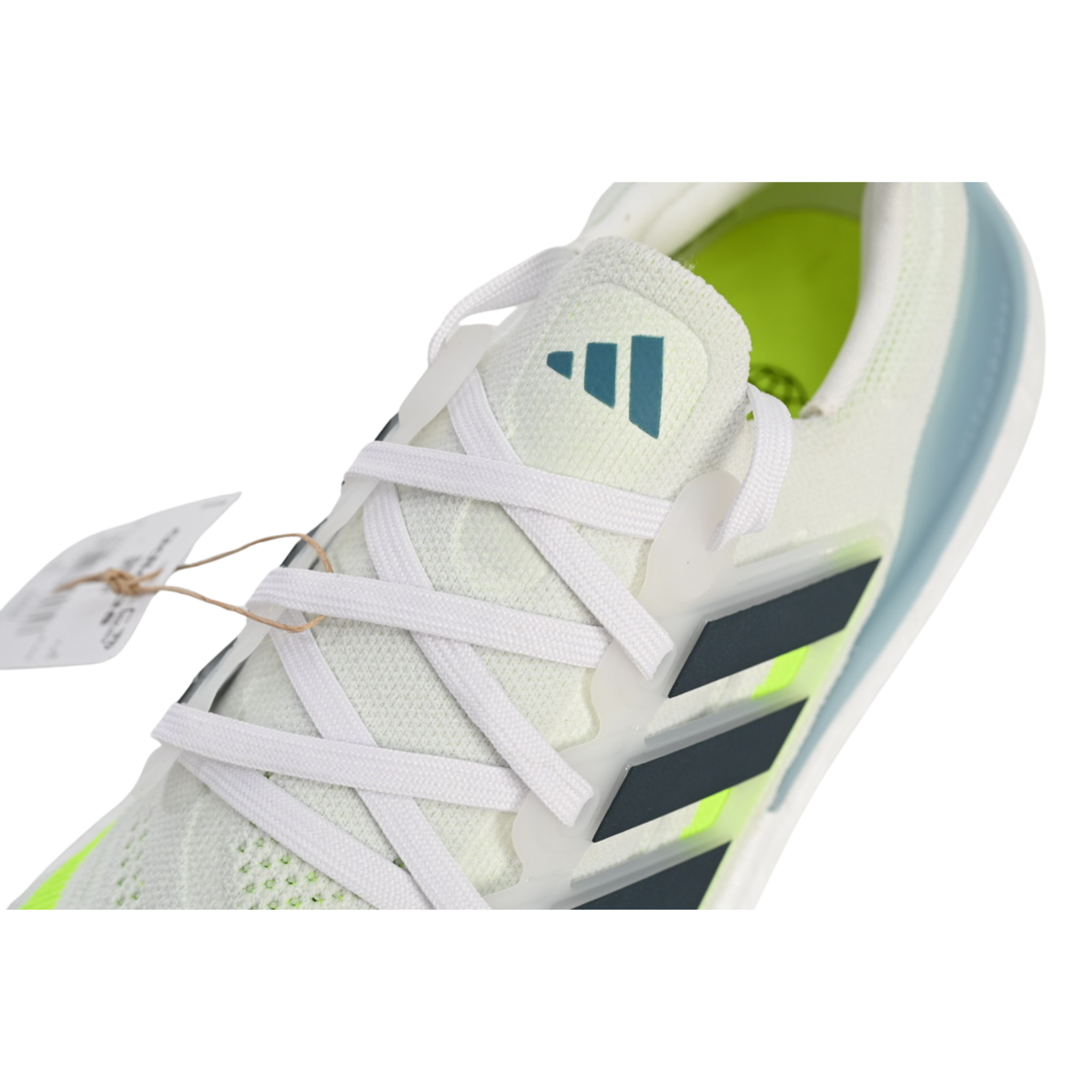 Adidas Ultra Boost LIGHT White Black Blue