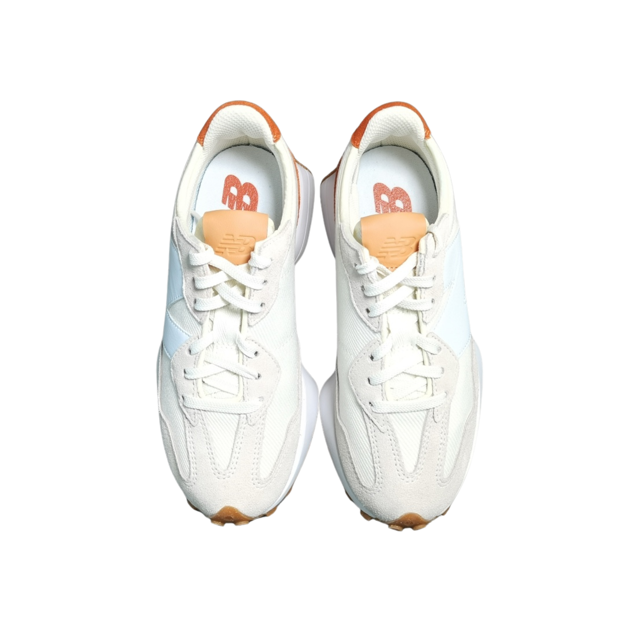 New Balance 327 White Orange