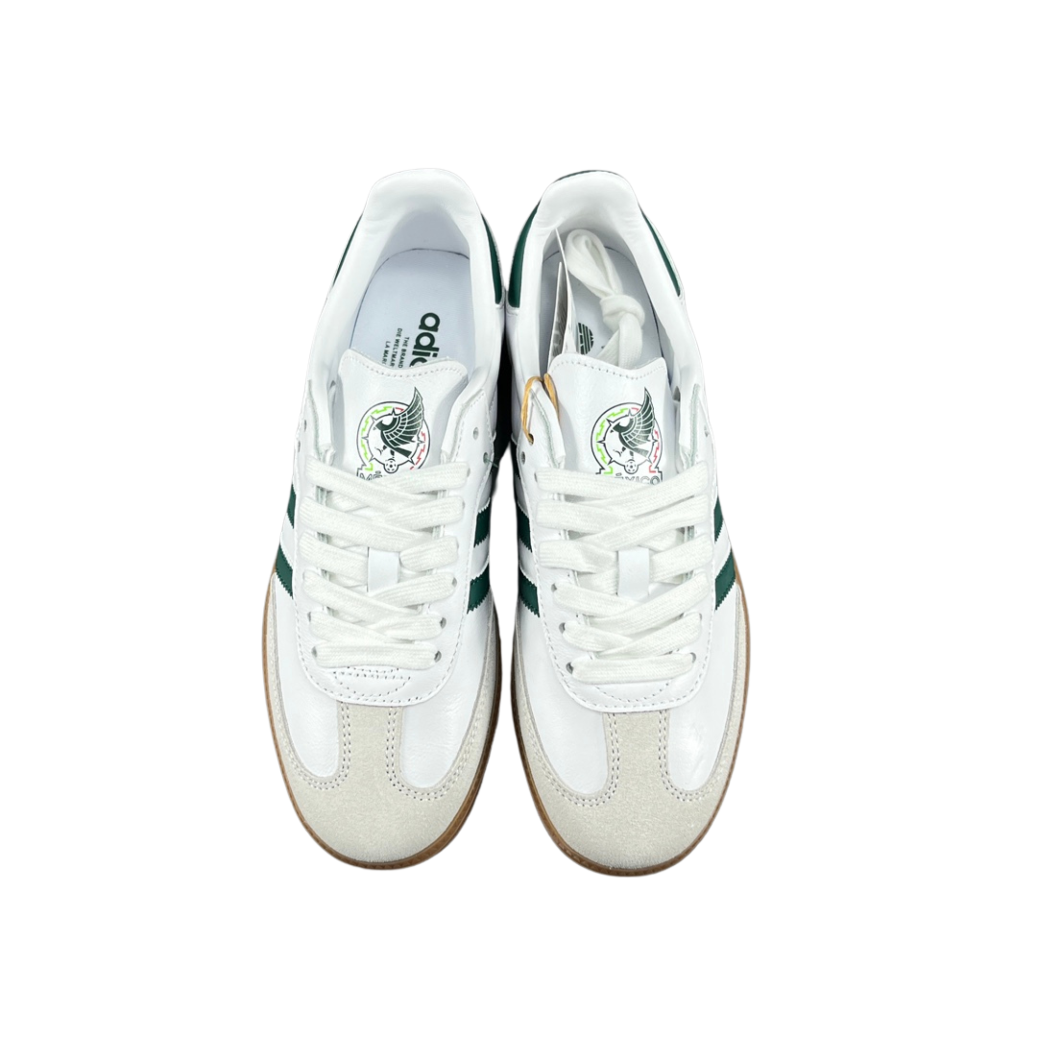 Adidas Originals Samba OG White Green (Beige Sole)
