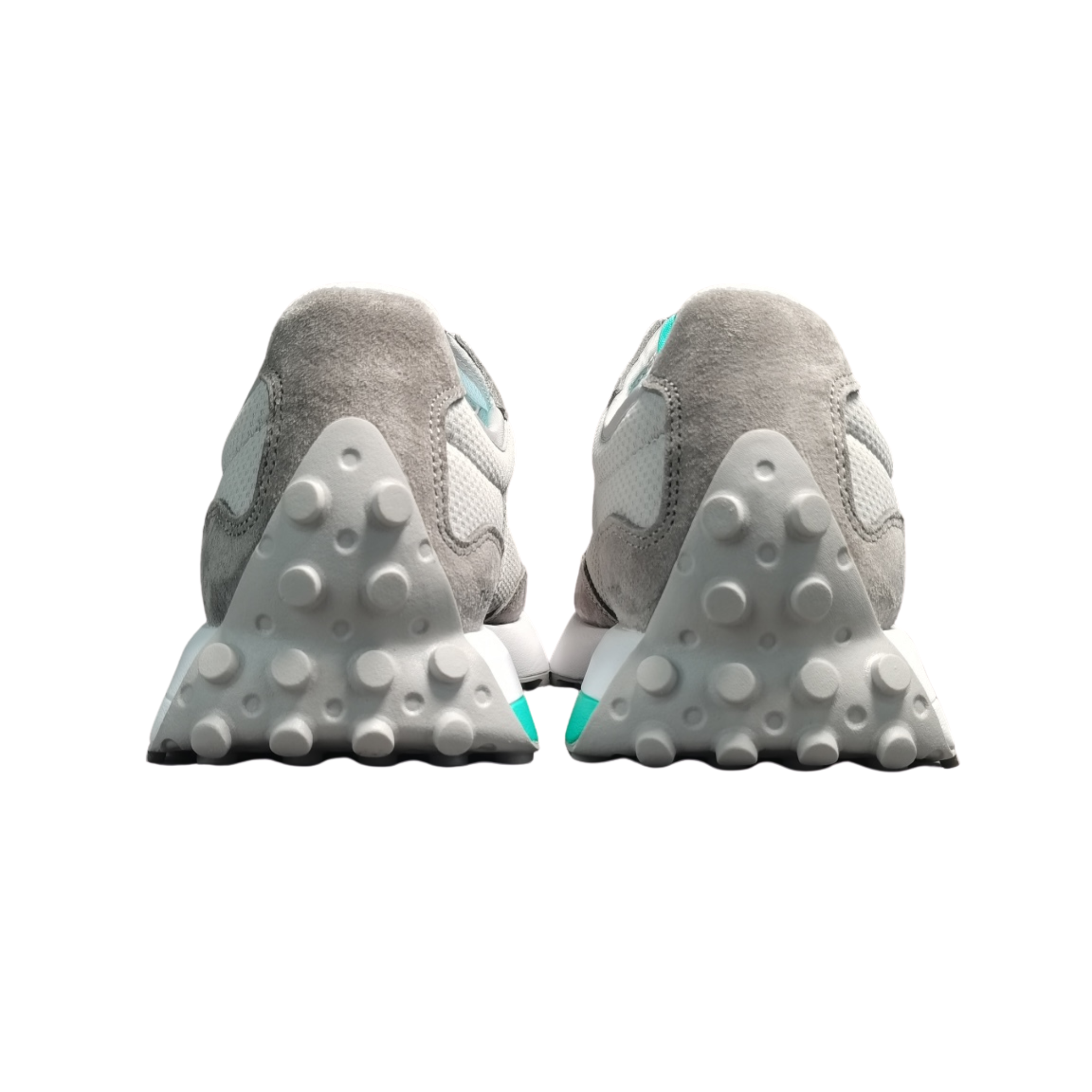 New Balance 327 Grey White (Blue Sole)