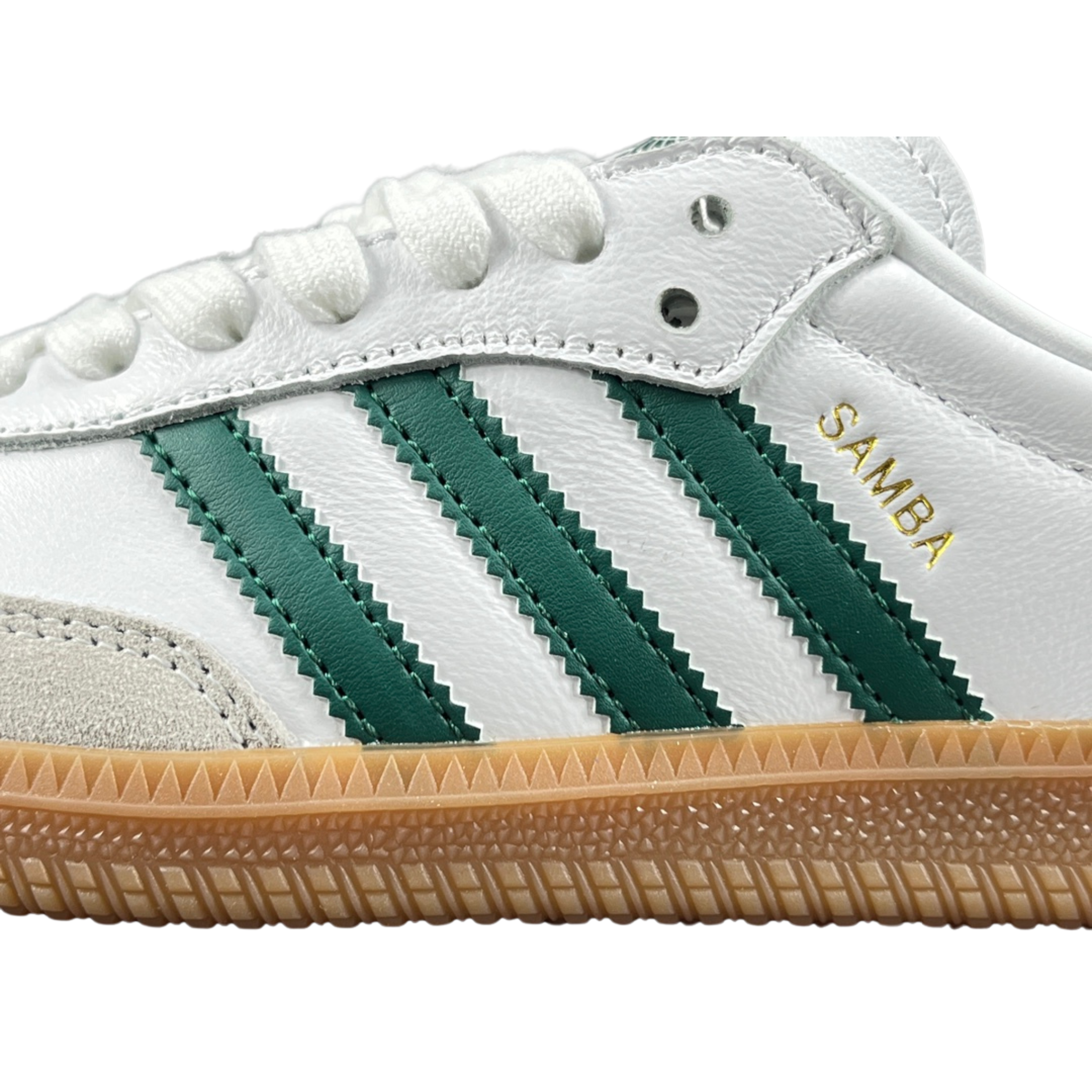 Adidas Originals Samba OG White Green (Beige Sole)