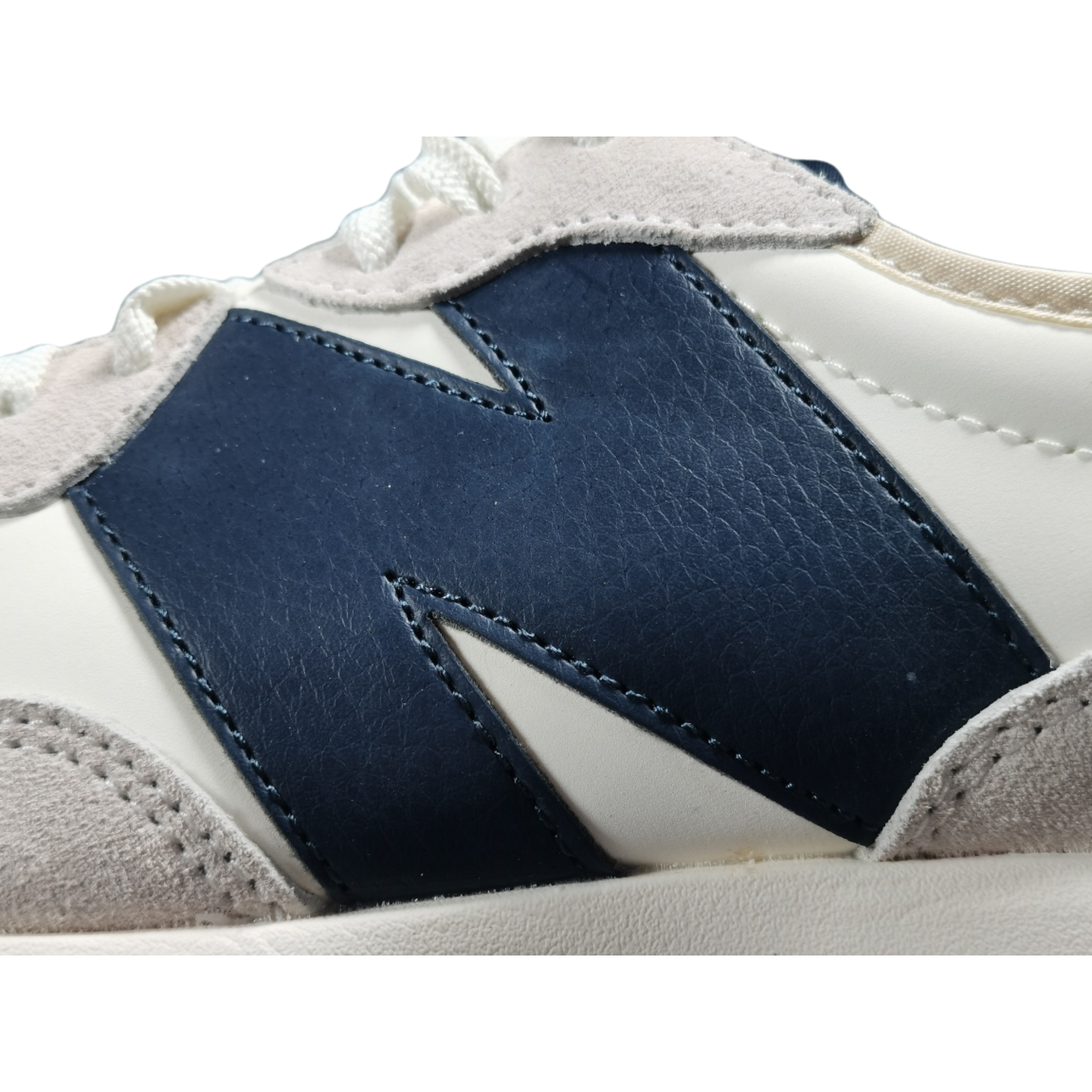 New Balance 327 White Dark Blue