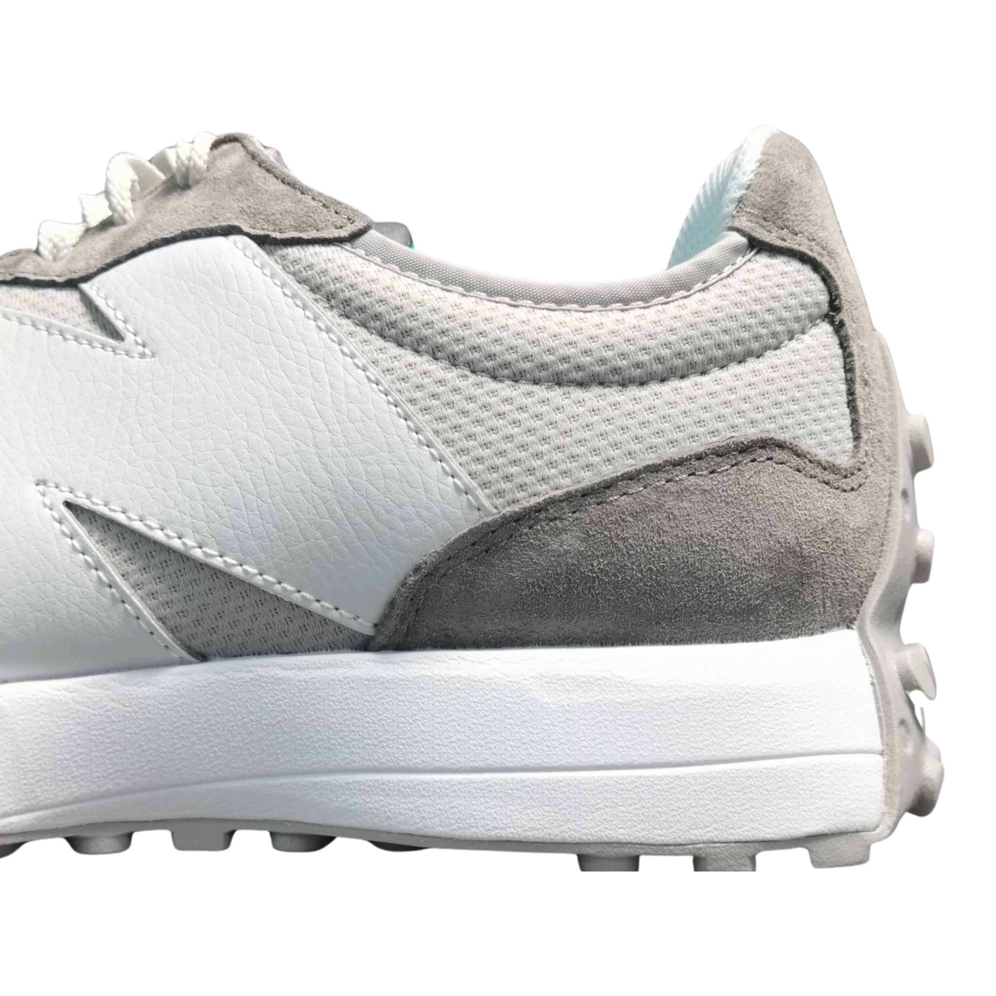 New Balance 327 Grey White (Blue Sole)
