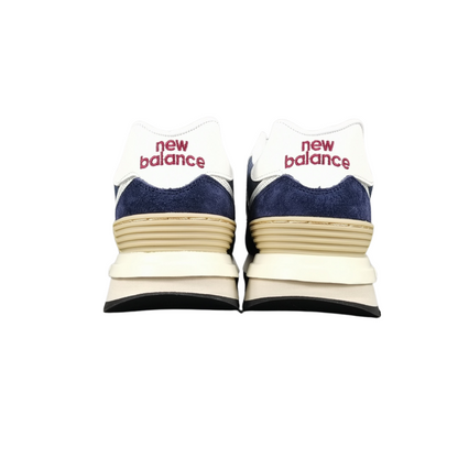 New Balance 574 Dark Blue White