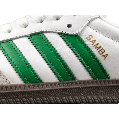 Adidas Originals Samba OG White Green (Brown Sole)